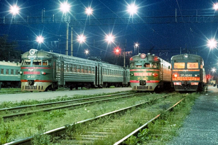 Пригородные поезда в Крыму