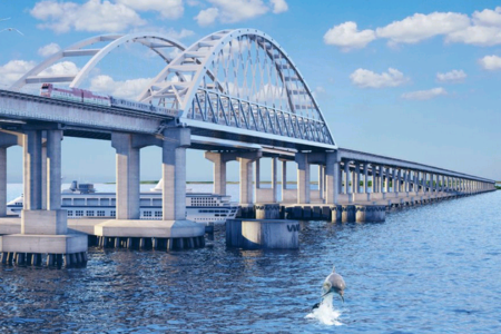 Длина Крымского моста через Керченский пролив